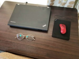 ThinkPad X220とマウス