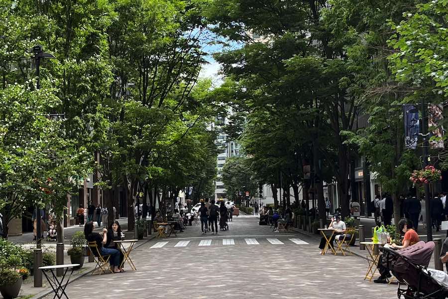 都会の息抜き：東京〜有楽町〜丸の内仲通りの散歩道ガイド