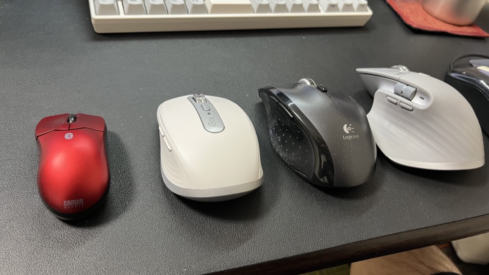 MX Anywhere 3Sと他のマウス